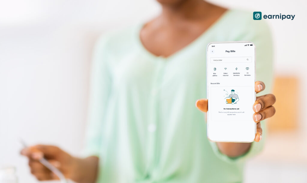 Using Earnipay for Your Bill Payments